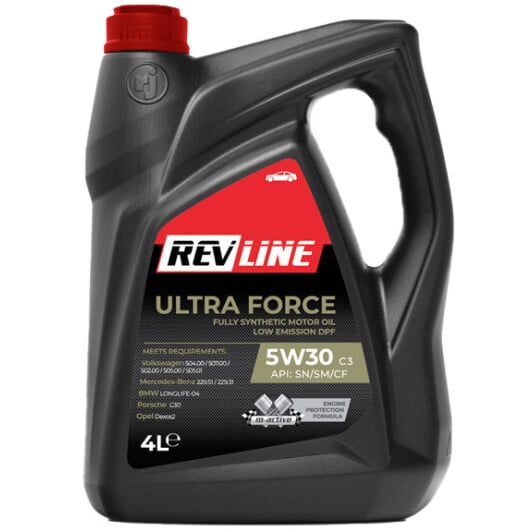 Моторное масло Revline Ultra Force C3 5W-30 4 л на Rover CityRover