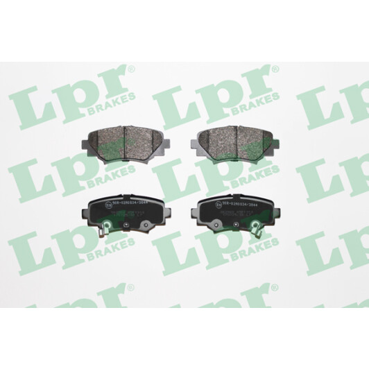 05P1918 LPR Тормозные колодки для Mazda 3