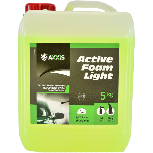 Концентрат автошампуня Axxis Active Foam Light (5 л) 5 л
