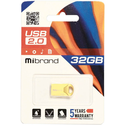 Флешка Mibrand Hawk 32 ГБ MI20HA32M1G