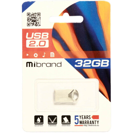 Флешка Mibrand Hawk 32 ГБ MI20HA32M1S