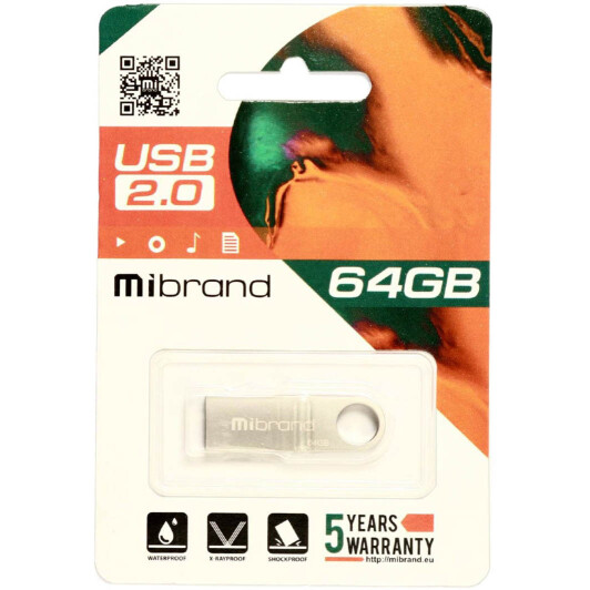 Флешка Mibrand Puma 64 ГБ MI20PU64U1S