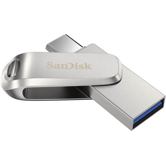 Флешка SanDisk Ultra Dual Luxe 128 ГБ