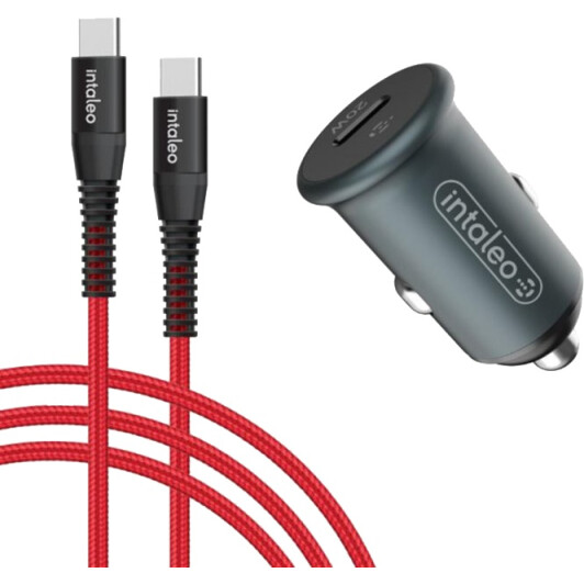 USB зарядка в авто Intaleo CCGQPD120T