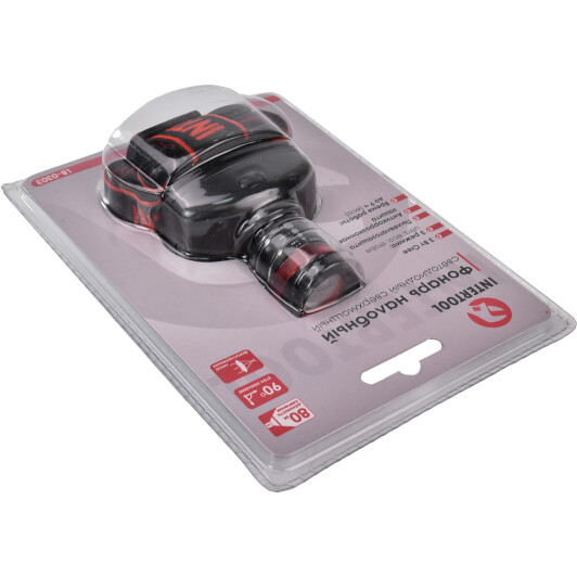 Налобный фонарь Intertool lb0303