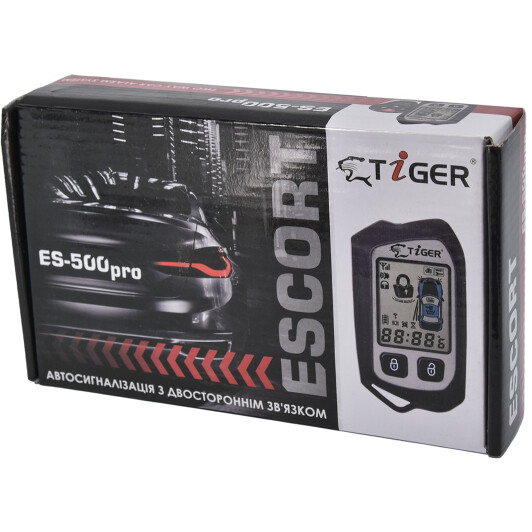 Двостороння сигналізація Tiger Escort ES500 Pro