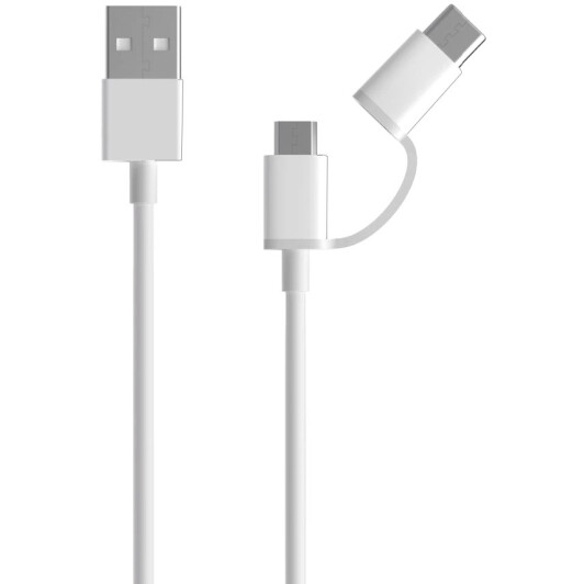 Кабель 2 в 1 ZMi AL 501 30643 USB - Micro USB - type-C 1 м