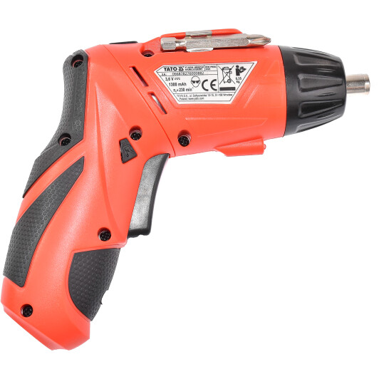 Электроотвертка Yato YT-82760 (ЗУ + биты)