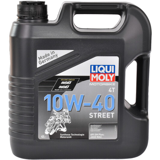 Liqui Moly Motorbike 4T Street 10W-40 моторна олива 4T