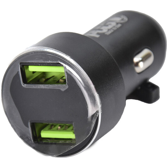 Usb зарядка в авто Pulso C-31209BK C-31209BK