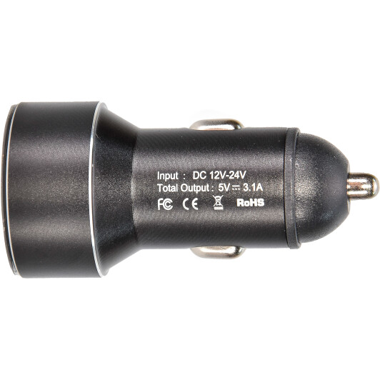 Usb зарядка в авто Pulso C-31209BK C-31209BK