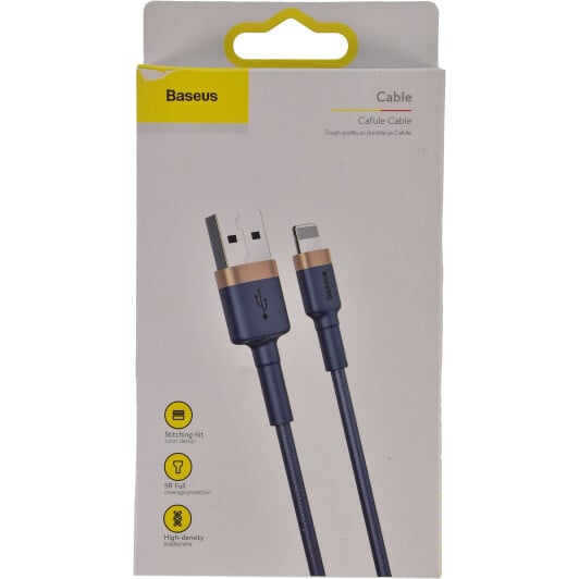 Кабель Baseus Cafule CALKLF-CV3 USB - Apple Lightning 2 м