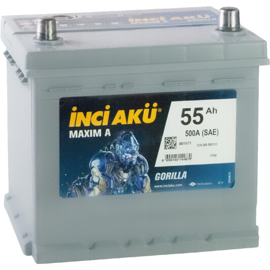 Аккумулятор Inci Aku 6 CT-55-R Maxim A Gorilla D20055050013