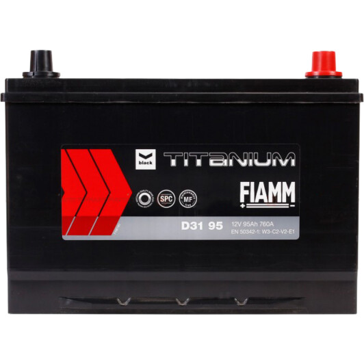Акумулятор Fiamm 6 CT-95-R Titanium Black D3195