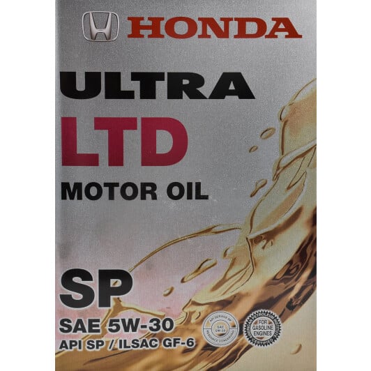 Моторное масло Honda Ultra LTD SP/GF-6 5W-30 на Chevrolet Captiva