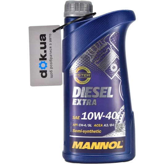 Моторное масло Mannol Diesel Extra 10W-40 1 л на Peugeot 308