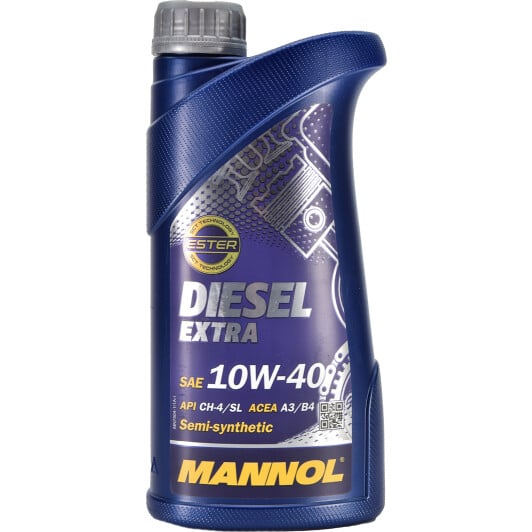 Моторна олива Mannol Diesel Extra 10W-40 1 л на Peugeot 308