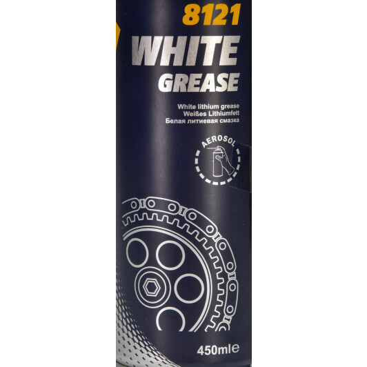 Mannol White Grease многофункциональная смазка, 450 мл (8121) 450 мл