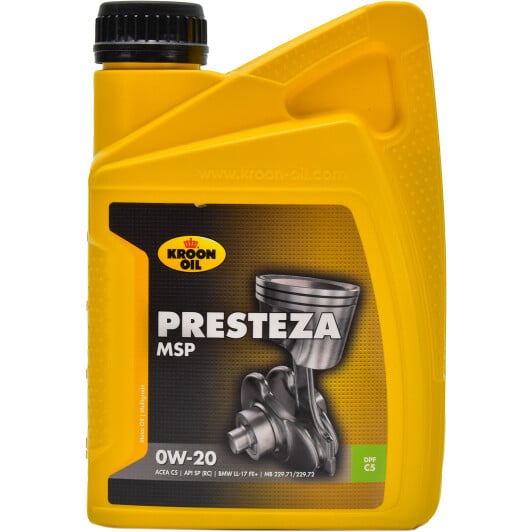 Моторное масло Kroon Oil Presteza MSP 0W-20 1 л на Opel Calibra