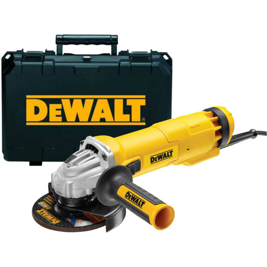 Болгарка сетевая DeWALT DWE4237K (чехол) 125 мм