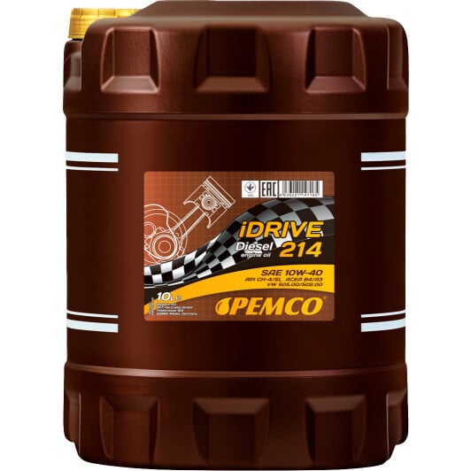 Моторное масло Pemco iDrive 214 10W-40 20 л на Rover 45