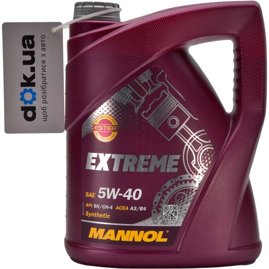 Моторна олива Mannol Extreme 5W-40 5 л на Citroen DS4