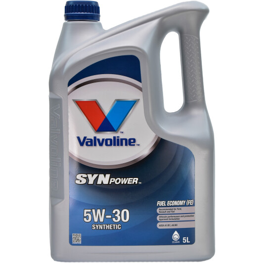 Моторное масло Valvoline SynPower FE 5W-30 5 л на Peugeot 605