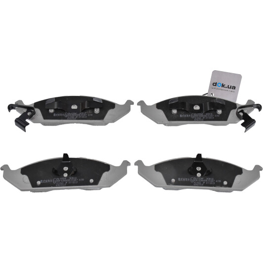 PA-093AF Japanparts Тормозные колодки
