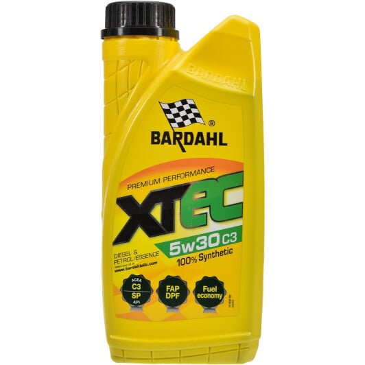 Моторное масло Bardahl XTEC C3 5W-30 1 л на Peugeot 605