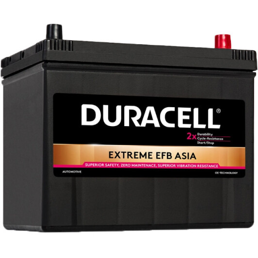 Аккумулятор Duracell 6 CT-70-R Extreme EFB DE70EFBASIA