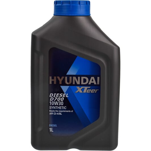 Моторное масло Hyundai XTeer Diesel D700 10W-30 1 л на Lexus RC