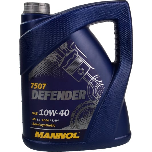 Моторна олива Mannol Defender 10W-40 5 л на Nissan Tiida