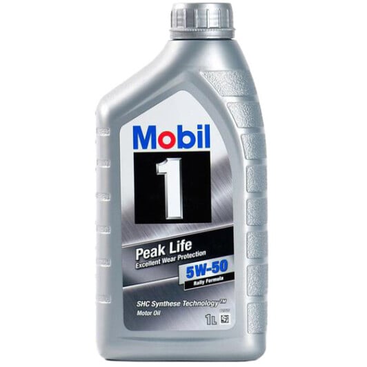 Моторна олива Mobil Peak Life 5W-50 1 л на Citroen DS4