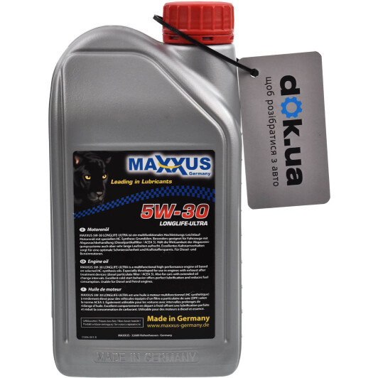 Моторное масло Maxxus LongLife-Ultra 5W-30 1 л на Renault Captur