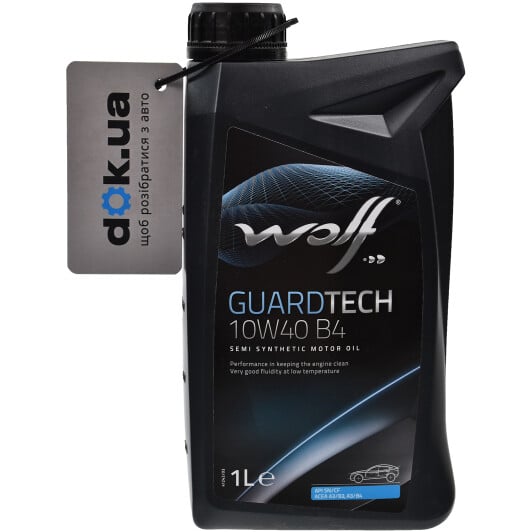Моторное масло Wolf Guardtech B4 10W-40 1 л на Chevrolet Cobalt