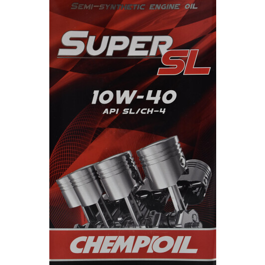 Моторна олива Chempioil Super SL (Metal) 10W-40 4 л на Jaguar XF