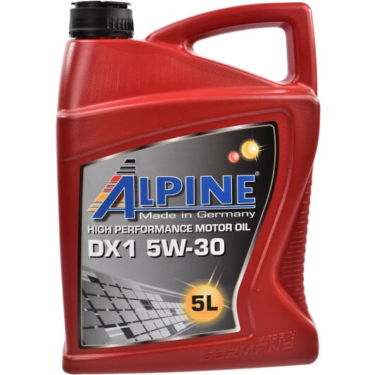 Моторное масло Alpine DX1 5W-30 5 л на Toyota Aristo