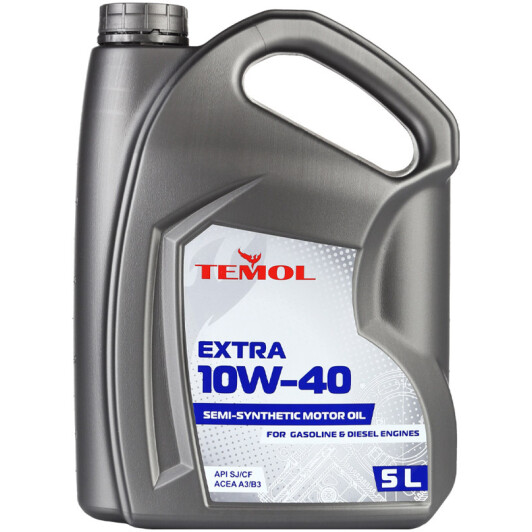 Моторное масло TEMOL Extra 10W-40 5 л на Mitsubishi L200
