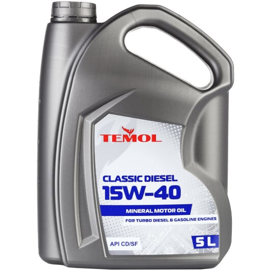Моторное масло TEMOL Classic Diesel 15W-40 на Daewoo Matiz