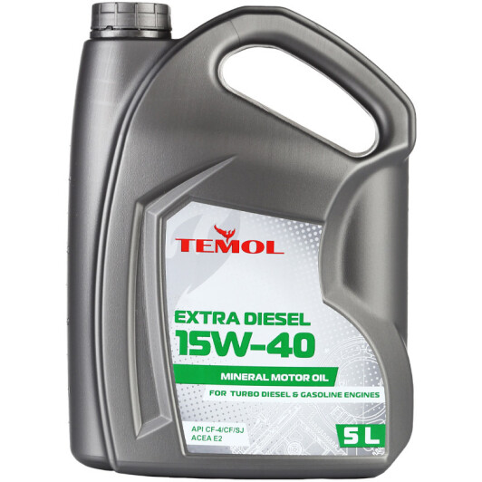 Моторна олива TEMOL Extra Diesel 15W-40 на Toyota Celica