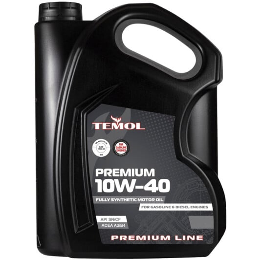 Моторное масло TEMOL Premium 10W-40 4 л на Chevrolet Cobalt