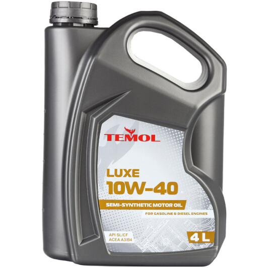 Моторное масло TEMOL Luxe 10W-40 4 л на Chevrolet Niva