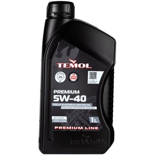 Моторное масло TEMOL Premium 5W-40 1 л на Toyota Alphard