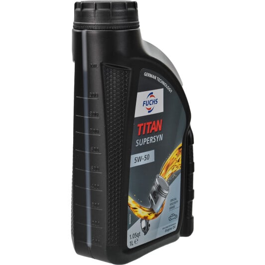 Моторное масло Fuchs Titan Supersyn 5W-50 1 л на SAAB 900