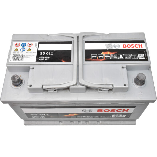 Акумулятор Bosch 6 CT-85-R S5 Silver Plus 0092S50110