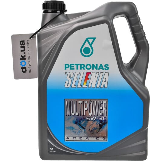 Моторное масло Petronas Selenia Multipower 5W-30 5 л на Toyota Prius