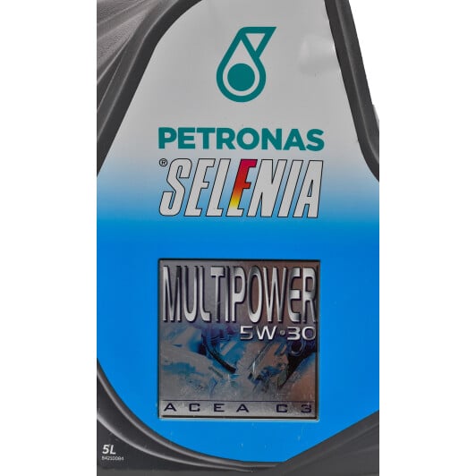 Моторное масло Petronas Selenia Multipower 5W-30 5 л на Suzuki Kizashi