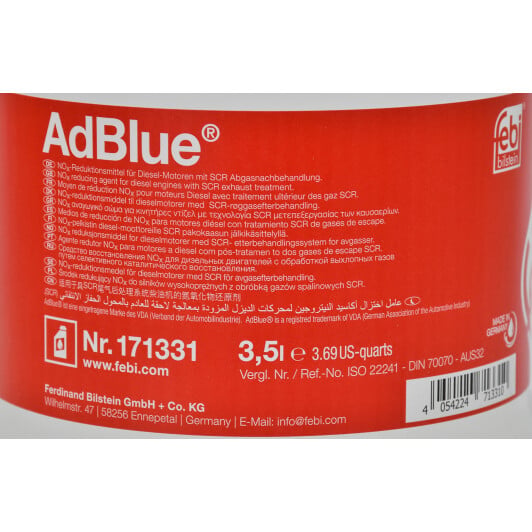 Adblue Febi (3,5 л) 3,5 л