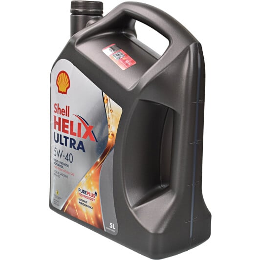 Моторна олива Shell Helix Ultra 5W-40 5 л на Jaguar XF