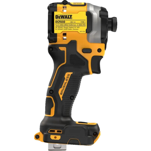 Шуруповерт аккумуляторный DeWALT DCF850NT (без аккумулятора)